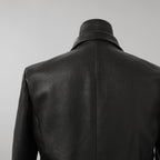 新品 ISAMU KATAYAMA BACKLASH イサムカタヤマ バックラッシュ / 23AW MARYAMイタリーキップ シュリンク / レザー テーラード ジャケット / 2010-03 / size M 123009-alm