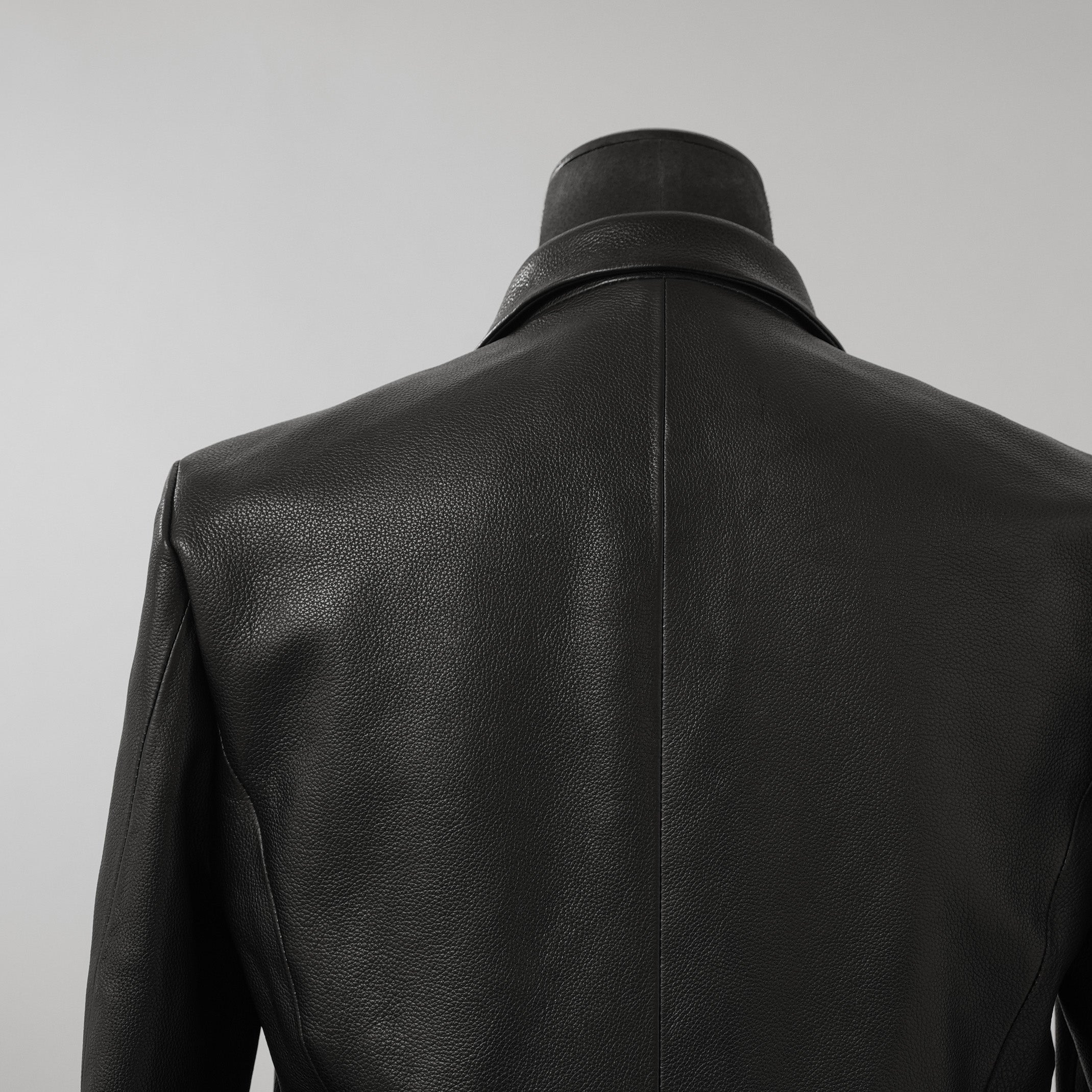 新品 ISAMU KATAYAMA BACKLASH イサムカタヤマ バックラッシュ / 23AW MARYAMイタリーキップ シュリンク / レザー テーラード ジャケット / 2010-03 / size M 123009-alm