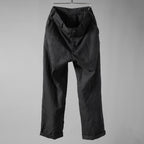 新品 Geoffrey B. Small ジェフリー B.スモール / 25SS Marzotto Vintage series 6420 virgin wool "Saglia Classica will cloth suiting Trouser" / HUP18 Special / パンツ / size 44 (BLACK)