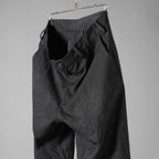 新品 Geoffrey B. Small ジェフリー B.スモール / 25SS Marzotto Vintage series 6420 virgin wool "Saglia Classica will cloth suiting Trouser" / HUP18 Special / パンツ / size 44 (BLACK)