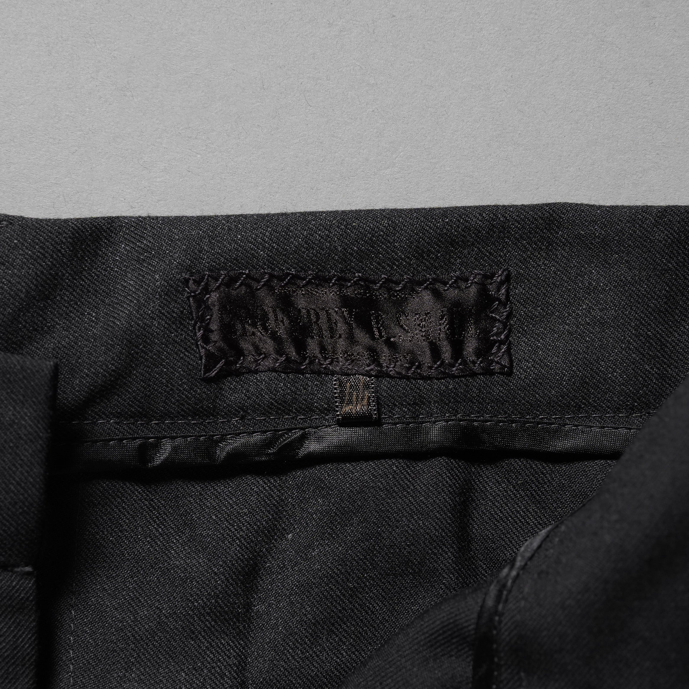 新品 Geoffrey B. Small ジェフリー B.スモール / 25SS Marzotto Vintage series 6420 virgin wool "Saglia Classica will cloth suiting Trouser" / HUP18 Special / パンツ / size 44 (BLACK)
