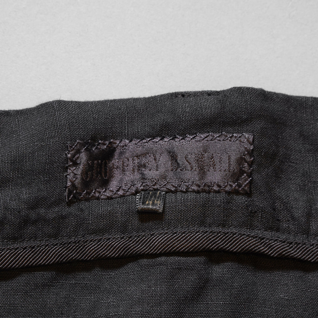 新品 Geoffrey B. Small ジェフリー B.スモール / 25SS Cropped Length Gurkha Rifleman Trouser / EV9P07 / size 44 (BLACK)