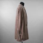 ZIGGY CHEN ジギーチェン / 美品 24SS GOLD LEAF LONG SLEEVE POCKET SHIRT 長袖シャツ/ 25SS OM 2510741 / size 44 (PINK GRAY)  352032-in-ue