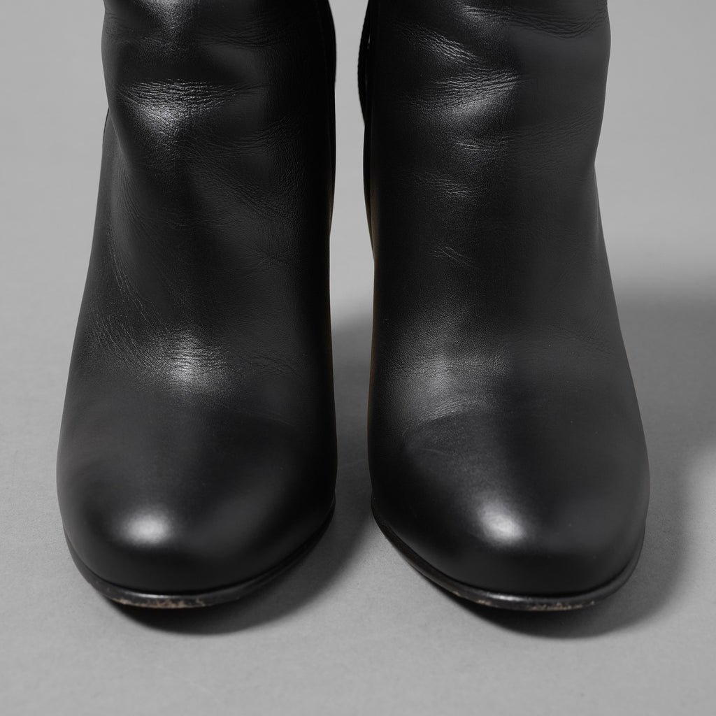 FENDI フェンディ / 23AW Delfina Ankle Boots デルフィナ アンクル ブーツ / size 36 (BLACK×GOLD) レディース シューズ