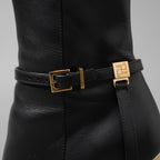 FENDI フェンディ / 23AW Delfina Ankle Boots デルフィナ アンクル ブーツ / size 36 (BLACK×GOLD) レディース シューズ