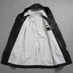 未使用 ISAMU KATAYAMA BACKLASH イサムカタヤマ バックラッシュ / 23AW MONOCHROME LUXURY STEER 0.6mm HOODED COAT フーデッドレザー コート アウター / 2078-03 / size M (BLACK) 352053-in-ue