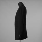 新品 DEVOA デヴォア / 23SS Jacket Mohair Wool モヘア ウール テーラード ジャケット / JKF-NWNO / size 1 (BLACK) 1230007-alm