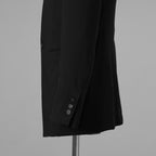 新品 DEVOA デヴォア / 23SS Jacket Mohair Wool モヘア ウール テーラード ジャケット / JKF-NWNO / size 1 (BLACK) 1230007-alm