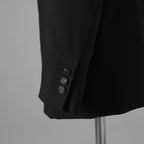 新品 DEVOA デヴォア / 23SS Jacket Mohair Wool モヘア ウール テーラード ジャケット / JKF-NWNO / size 1 (BLACK) 1230007-alm