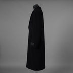 VALENTINO GARAVANI ヴァレンティノ ガラヴァーニ / 美品 23AW 袖ロゴ ウール ロング コート / 3V3CA4347TU / size 46 (BLACK) 352033-in-ue