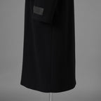 VALENTINO GARAVANI ヴァレンティノ ガラヴァーニ / 美品 23AW 袖ロゴ ウール ロング コート / 3V3CA4347TU / size 46 (BLACK) 352033-in-ue