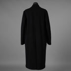 VALENTINO GARAVANI ヴァレンティノ ガラヴァーニ / 美品 23AW 袖ロゴ ウール ロング コート / 3V3CA4347TU / size 46 (BLACK) 352033-in-ue