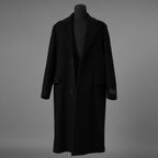 VALENTINO GARAVANI ヴァレンティノ ガラヴァーニ / 美品 23AW 袖ロゴ ウール ロング コート / 3V3CA4347TU / size 46 (BLACK) 352033-in-ue