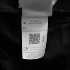VALENTINO GARAVANI ヴァレンティノ ガラヴァーニ / 美品 23AW 袖ロゴ ウール ロング コート / 3V3CA4347TU / size 46 (BLACK) 352033-in-ue