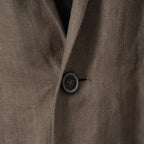 JAN-JAN VAN ESSCHE ヤンヤンヴァンエシュ / 美品 23SS JACKET#50 OVERSIZED BLAZER WITH INSEAM POCKETS AND BACK SPLIT / テーラード ジャケット/ size S (CEMENT GRAY) BEIGE系