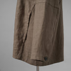 JAN-JAN VAN ESSCHE ヤンヤンヴァンエシュ / 美品 23SS JACKET#50 OVERSIZED BLAZER WITH INSEAM POCKETS AND BACK SPLIT / テーラード ジャケット/ size S (CEMENT GRAY) BEIGE系