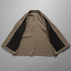 JAN-JAN VAN ESSCHE ヤンヤンヴァンエシュ / 美品 23SS JACKET#50 OVERSIZED BLAZER WITH INSEAM POCKETS AND BACK SPLIT / テーラード ジャケット/ size S (CEMENT GRAY) BEIGE系