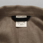 JAN-JAN VAN ESSCHE ヤンヤンヴァンエシュ / 美品 23SS JACKET#50 OVERSIZED BLAZER WITH INSEAM POCKETS AND BACK SPLIT / テーラード ジャケット/ size S (CEMENT GRAY) BEIGE系