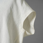 JAN-JAN VAN ESSCHE ヤンヤンヴァンエシュ / 美品 23SS SLEEVELESS, WIDE FIT V-NECK TUNIC / リネン チュニック / size S (NATUTAL)