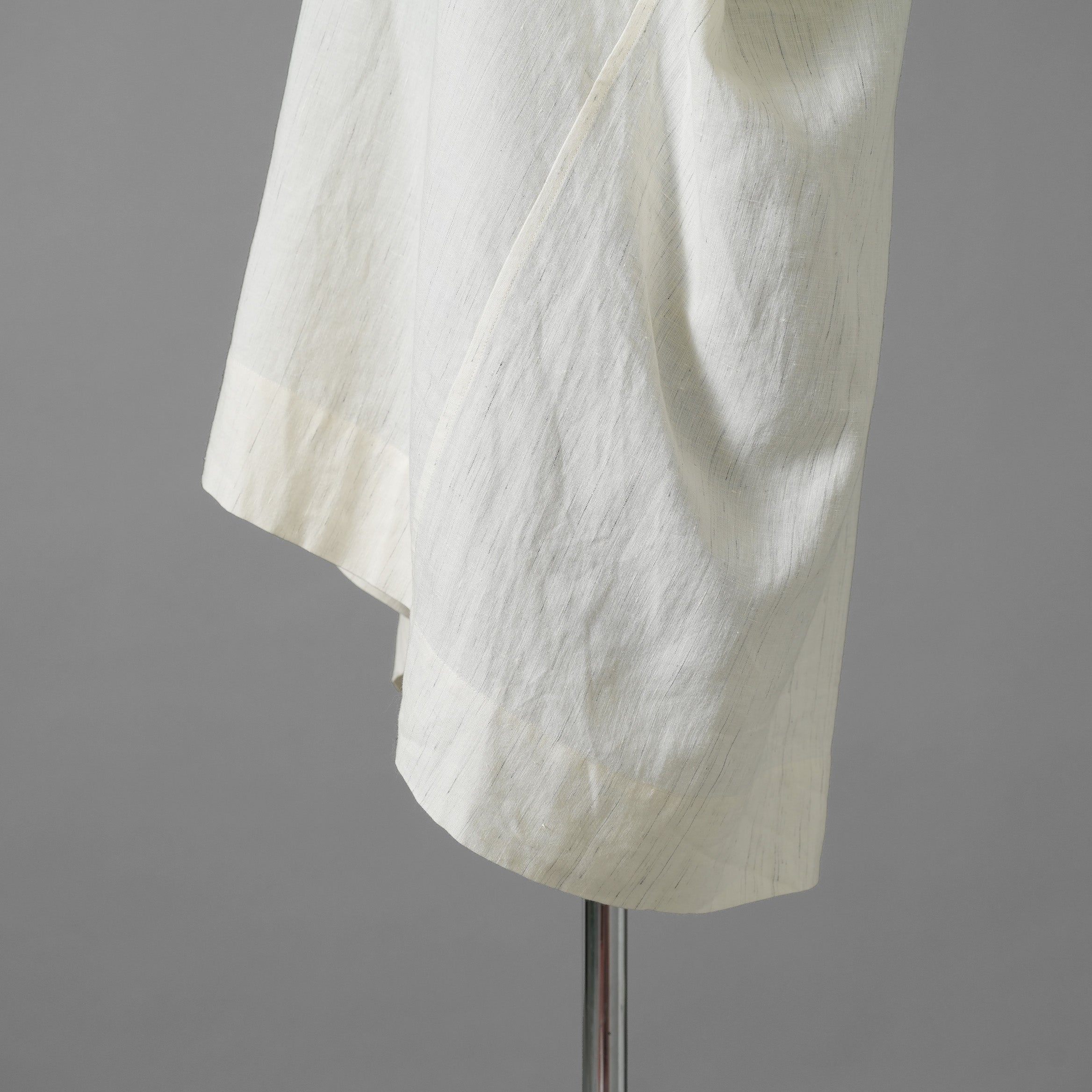 JAN-JAN VAN ESSCHE ヤンヤンヴァンエシュ / 美品 23SS SLEEVELESS, WIDE FIT V-NECK TUNIC / リネン チュニック / size S (NATUTAL)