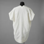 JAN-JAN VAN ESSCHE ヤンヤンヴァンエシュ / 美品 23SS SLEEVELESS, WIDE FIT V-NECK TUNIC / リネン チュニック / size S (NATUTAL)
