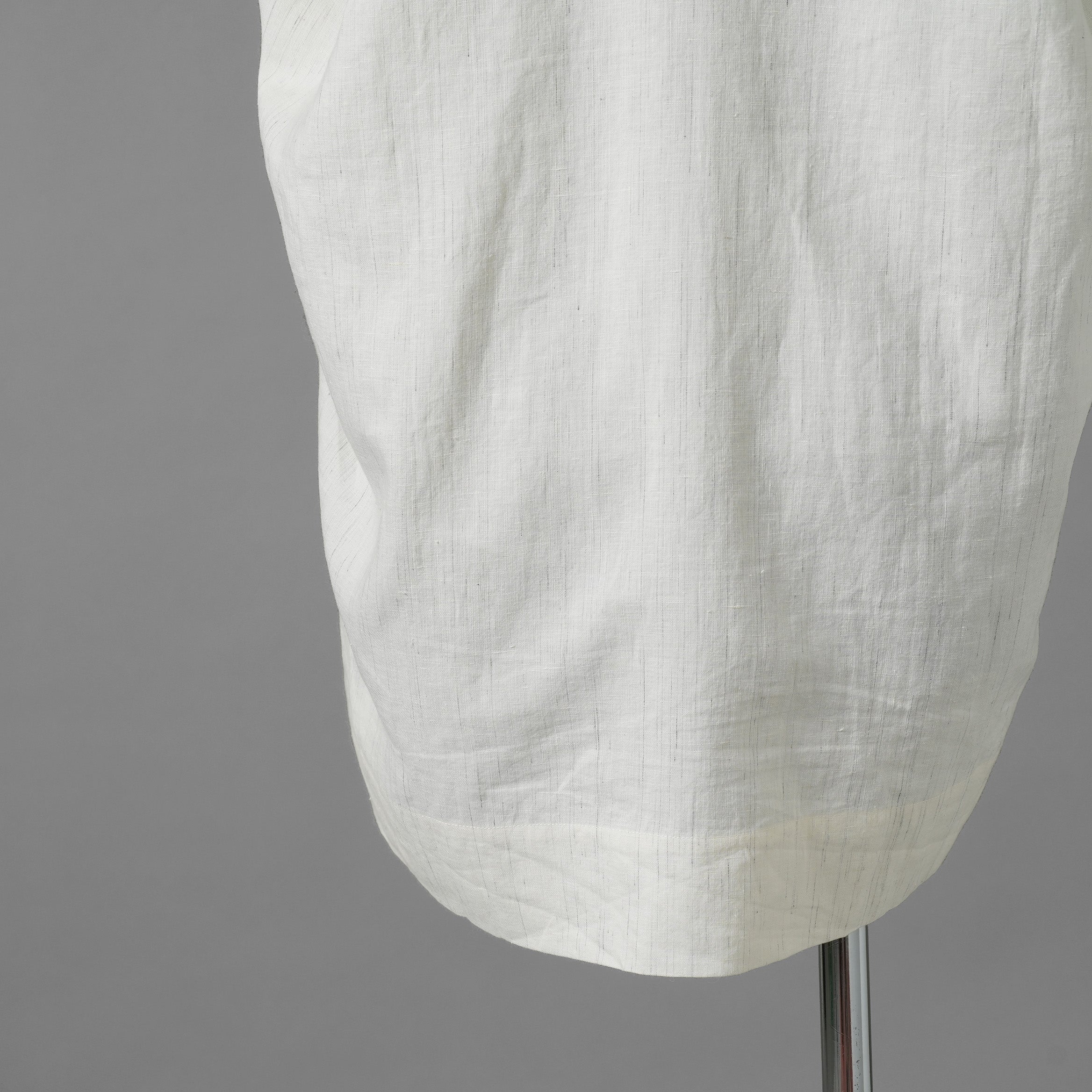 JAN-JAN VAN ESSCHE ヤンヤンヴァンエシュ / 美品 23SS SLEEVELESS, WIDE FIT V-NECK TUNIC / リネン チュニック / size S (NATUTAL)