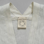 JAN-JAN VAN ESSCHE ヤンヤンヴァンエシュ / 美品 23SS SLEEVELESS, WIDE FIT V-NECK TUNIC / リネン チュニック / size S (NATUTAL)