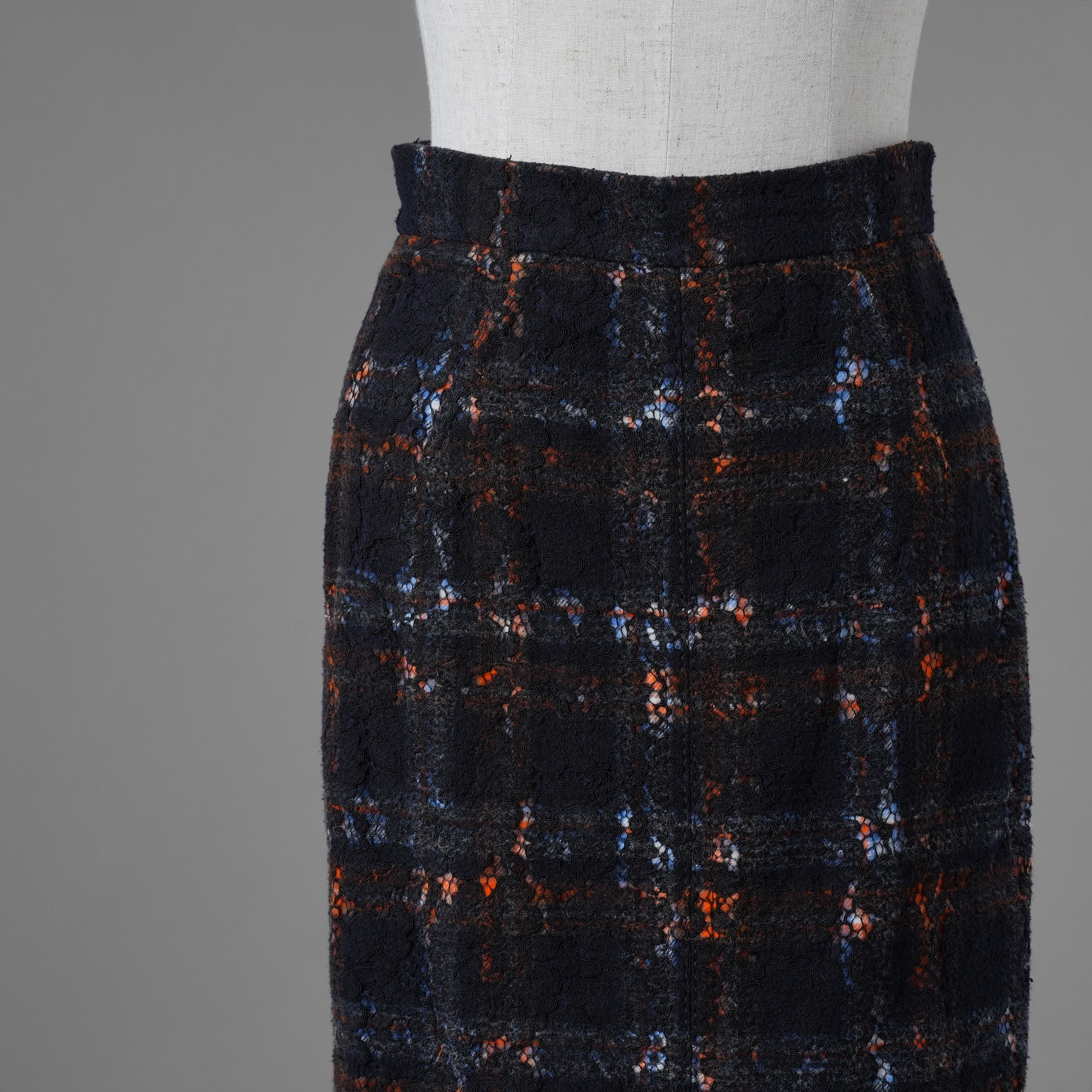 N°21 ヌメロヴェントゥーノ / 美品 21AW ペンシルスカート タイト スカート / 21A-C012-1006 / size 40 (NAVY) レディース 352029-izm
