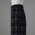 N°21 ヌメロヴェントゥーノ / 美品 21AW ペンシルスカート タイト スカート / 21A-C012-1006 / size 40 (NAVY) レディース 352029-izm
