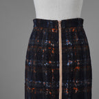 N°21 ヌメロヴェントゥーノ / 美品 21AW ペンシルスカート タイト スカート / 21A-C012-1006 / size 40 (NAVY) レディース 352029-izm