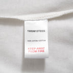 未使用 CHRISTIAN DIOR クリスチャンディオール / 20AW ビジュー レースロゴ 半袖Tシャツ / 1WBM13TEED01313 / size 12＋ (WHITE) レディース