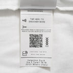 VALENTINO ヴァレンティノ / 美品 22SS フロントレース バックロゴTシャツ / 半袖Tシャツ / XB3MG1616WN / size S (WHITE) レディース