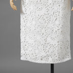 VALENTINO ヴァレンティノ/ 21SS 美品 総刺繍レース ワンピース ドレス / VB0VAVU33QG / size 38 (WHITE) レディース