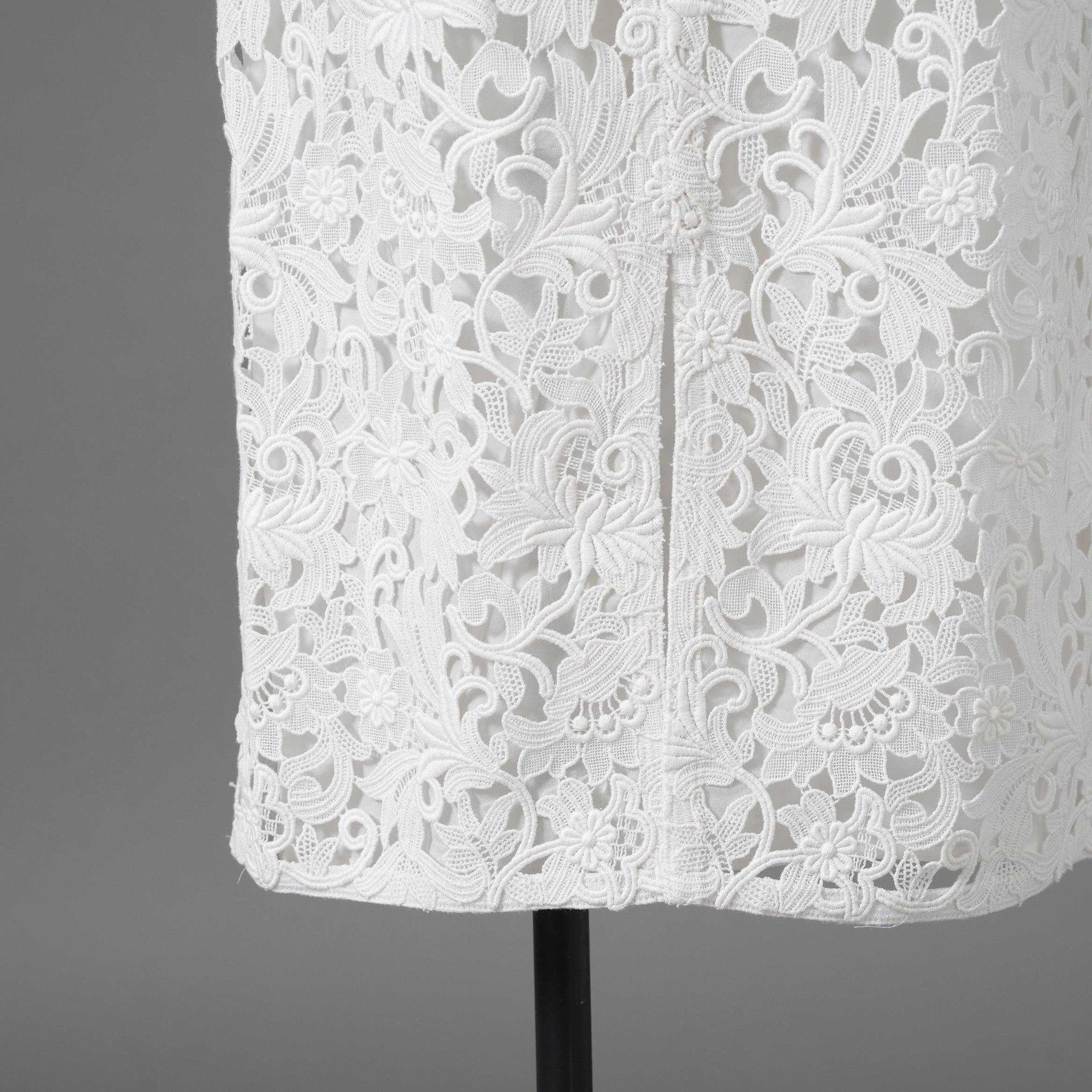 VALENTINO ヴァレンティノ/ 21SS 美品 総刺繍レース ワンピース ドレス / VB0VAVU33QG / size 38 (WHITE) レディース