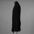 kiryuyrik キリュウキリュウ / 美品 18AW ストールロング カーディガン ニット / KI-HT13-057 / size S (BLACK)  123008-alm
