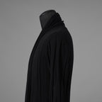 kiryuyrik キリュウキリュウ / 美品 18AW ストールロング カーディガン ニット / KI-HT13-057 / size S (BLACK)  123008-alm