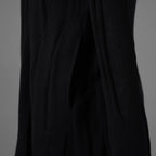 kiryuyrik キリュウキリュウ / 美品 18AW ストールロング カーディガン ニット / KI-HT13-057 / size S (BLACK)  123008-alm