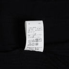 kiryuyrik キリュウキリュウ / 美品 18AW ストールロング カーディガン ニット / KI-HT13-057 / size S (BLACK)  123008-alm