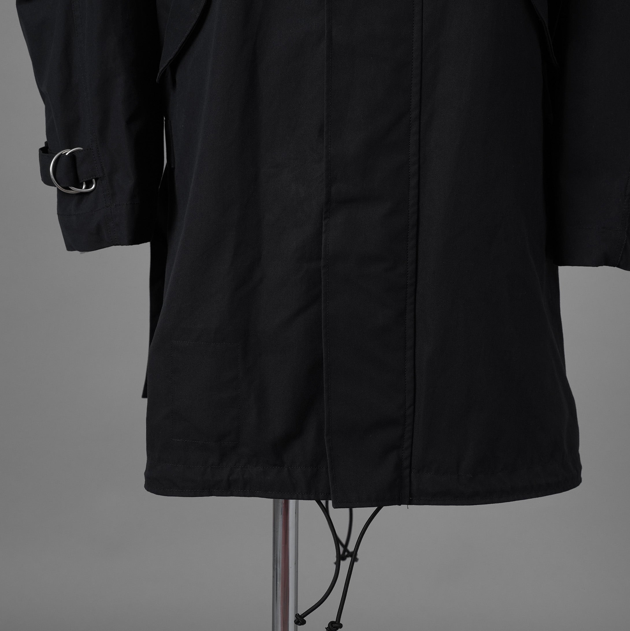 KLASICA クラシカ / 美品 20SS WATER FALL MODS COAT Ventile UK L24 モッズコート アウター / size 3 (BLACK) 352039-in-ue