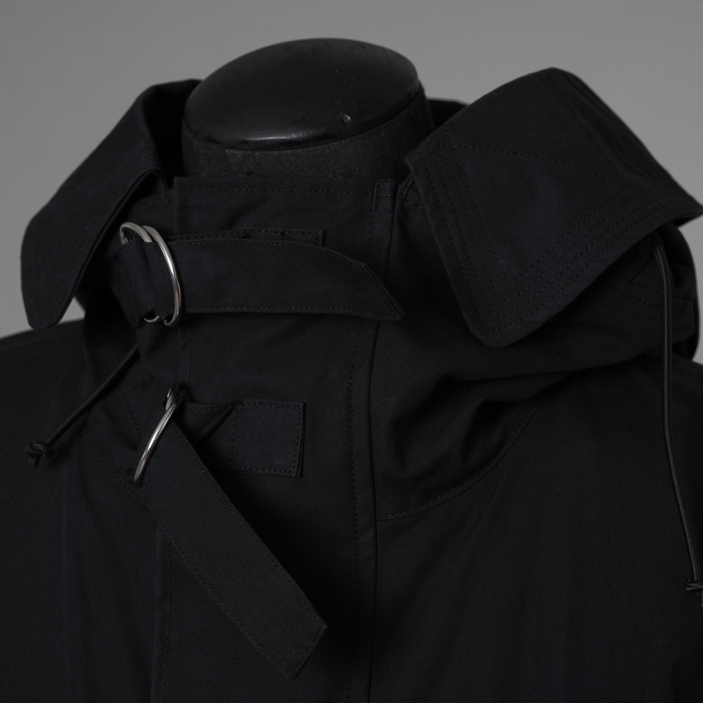 KLASICA クラシカ / 美品 20SS WATER FALL MODS COAT Ventile UK L24 モッズコート アウター / size 3 (BLACK) 352039-in-ue