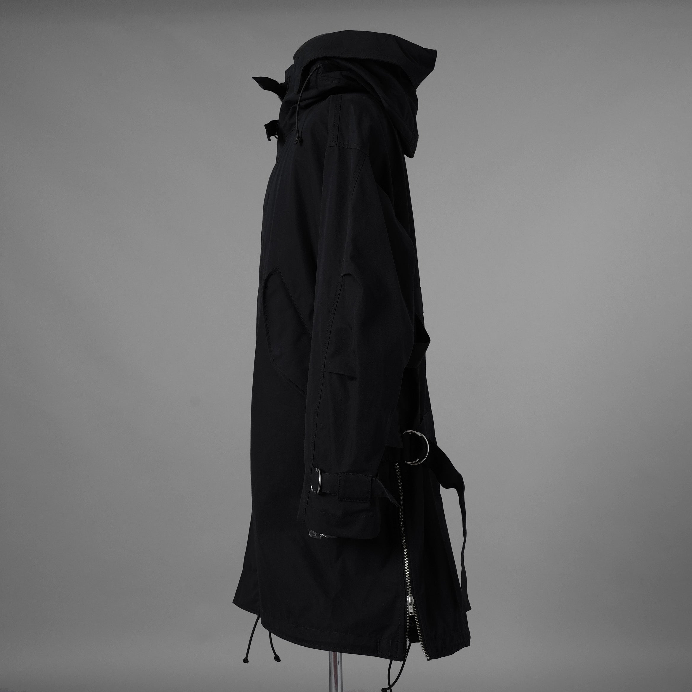 KLASICA クラシカ / 美品 20SS WATER FALL MODS COAT Ventile UK L24 モッズコート アウター / size 3 (BLACK) 352039-in-ue
