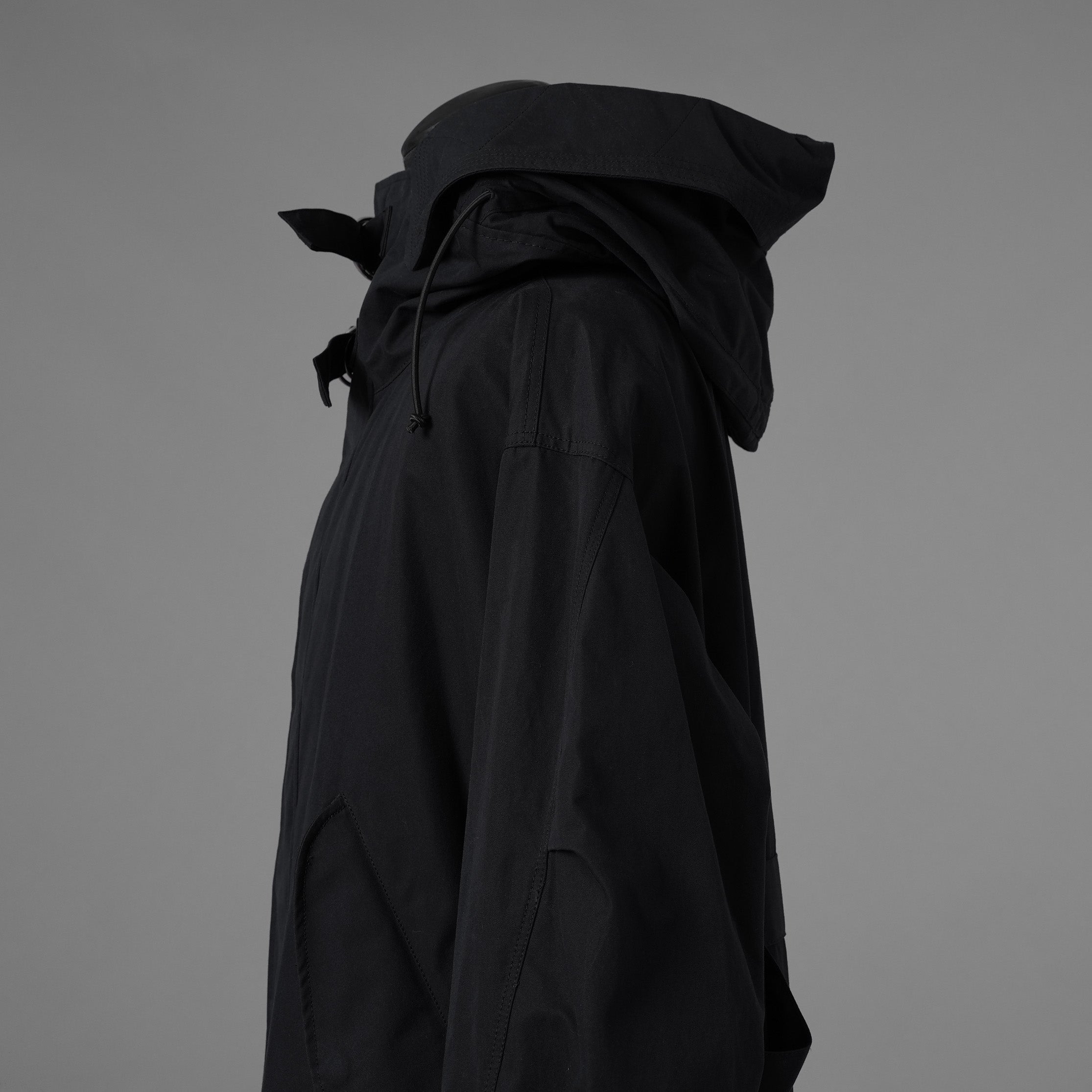 KLASICA クラシカ / 美品 20SS WATER FALL MODS COAT Ventile UK L24 モッズコート アウター / size 3 (BLACK) 352039-in-ue