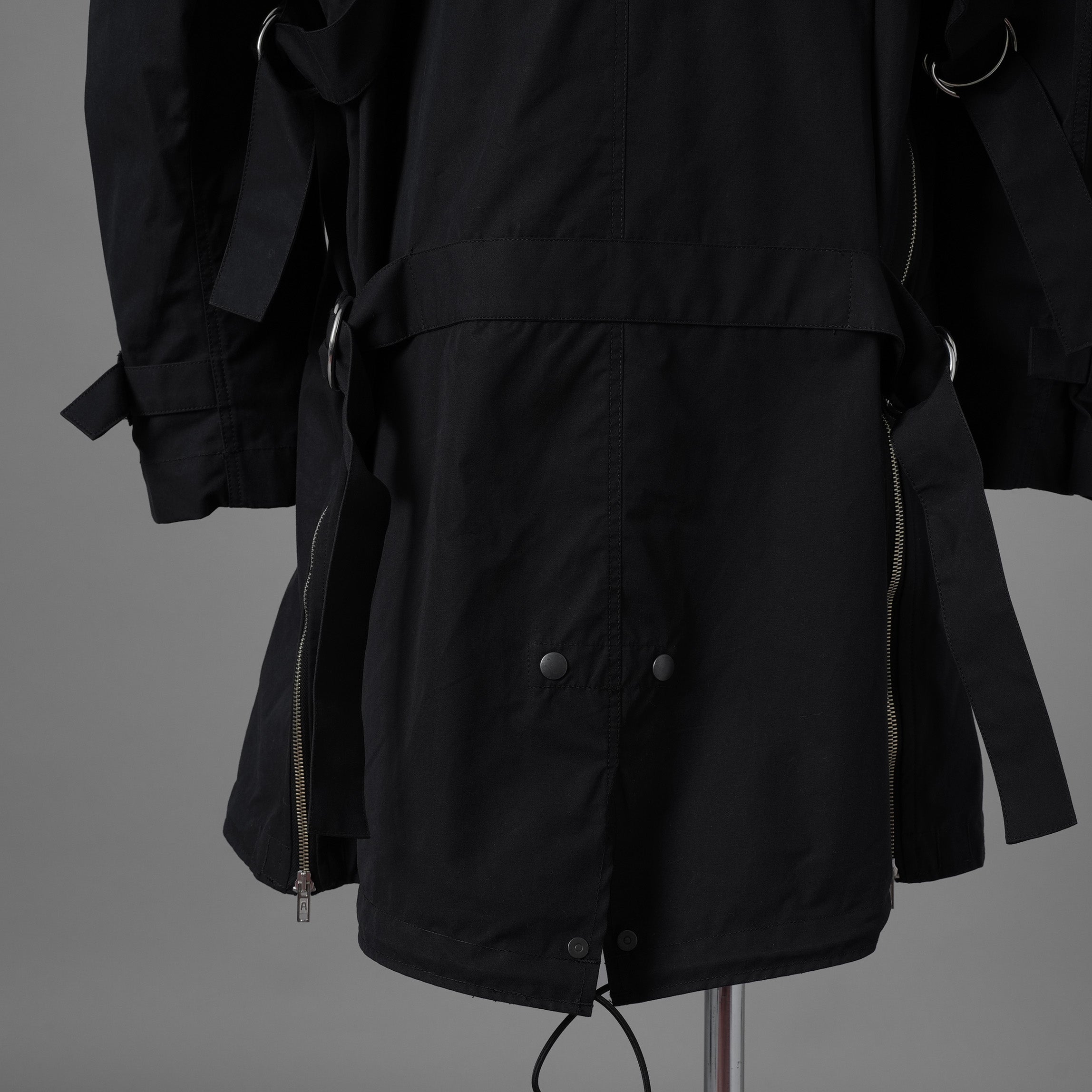 KLASICA クラシカ / 美品 20SS WATER FALL MODS COAT Ventile UK L24 モッズコート アウター / size 3 (BLACK) 352039-in-ue