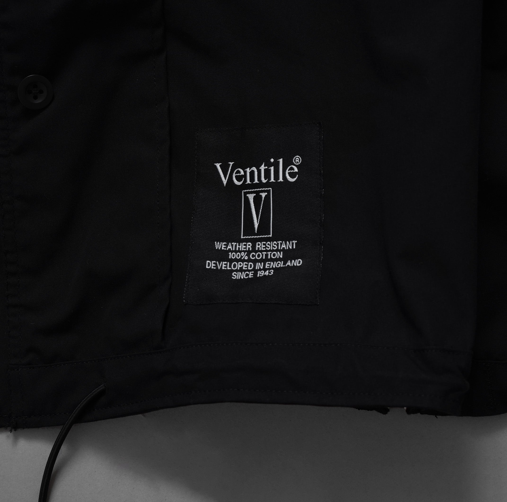 KLASICA クラシカ / 美品 20SS WATER FALL MODS COAT Ventile UK L24 モッズコート アウター / size 3 (BLACK) 352039-in-ue