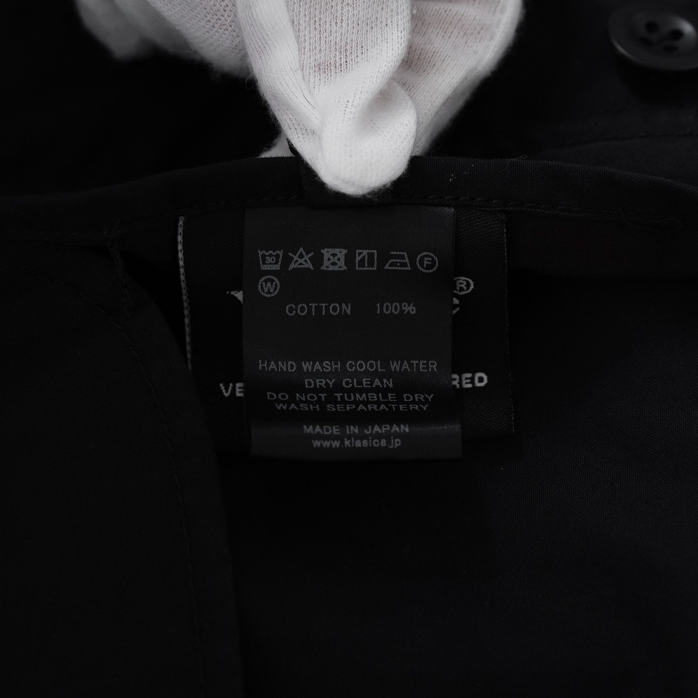 KLASICA クラシカ / 美品 20SS WATER FALL MODS COAT Ventile UK L24 モッズコート アウター / size 3 (BLACK) 352039-in-ue