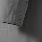 Carol Christian Poell キャロルクリスチャンポエル / 2019 OM/2564SE CON-EDGE/6 - SELF-EDGE TAILORED CROSSFRONT -CROTCHED FISHTAIL PARKA ロングコート / size 48 (GRAY)