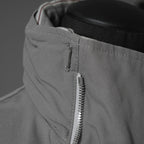 Carol Christian Poell キャロルクリスチャンポエル / 2019 OM/2564SE CON-EDGE/6 - SELF-EDGE TAILORED CROSSFRONT -CROTCHED FISHTAIL PARKA ロングコート / size 48 (GRAY)