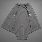 Carol Christian Poell キャロルクリスチャンポエル / 2019 OM/2564SE CON-EDGE/6 - SELF-EDGE TAILORED CROSSFRONT -CROTCHED FISHTAIL PARKA ロングコート / size 48 (GRAY)