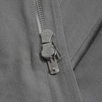 Carol Christian Poell キャロルクリスチャンポエル / 2019 OM/2564SE CON-EDGE/6 - SELF-EDGE TAILORED CROSSFRONT -CROTCHED FISHTAIL PARKA ロングコート / size 48 (GRAY)