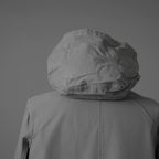 Carol Christian Poell キャロルクリスチャンポエル / 2019 OM/2564SE CON-EDGE/6 - SELF-EDGE TAILORED CROSSFRONT -CROTCHED FISHTAIL PARKA ロングコート / size 48 (GRAY)